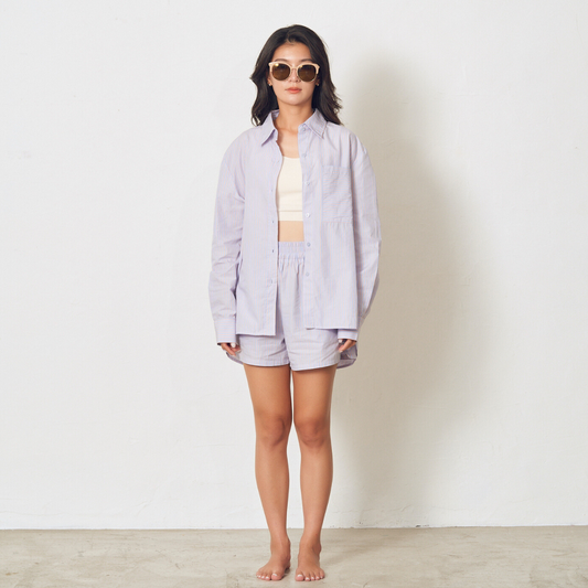 PAJAMAS TO GO pure cotton pajamas set-berry bubbles
