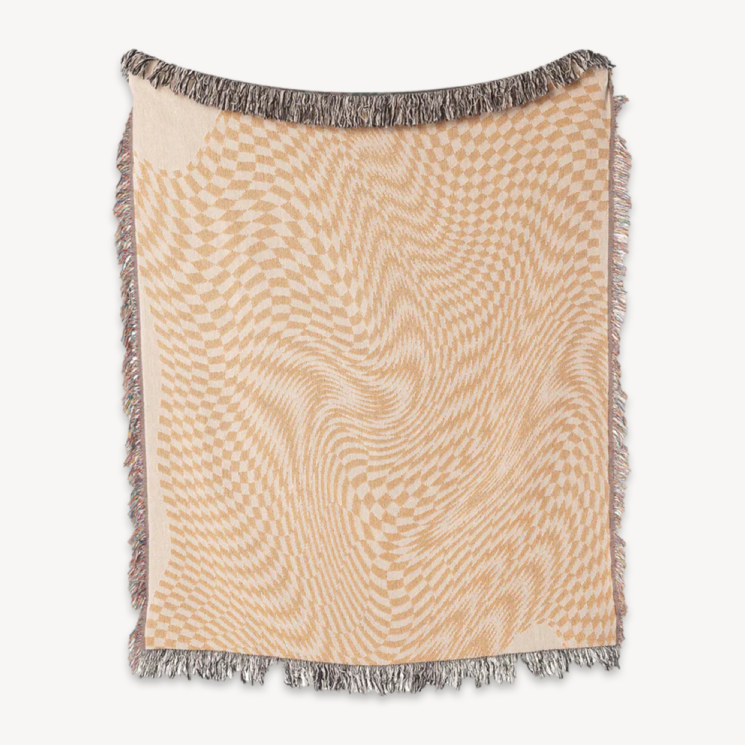 Melted Cream in Dreams Sofa Blanket