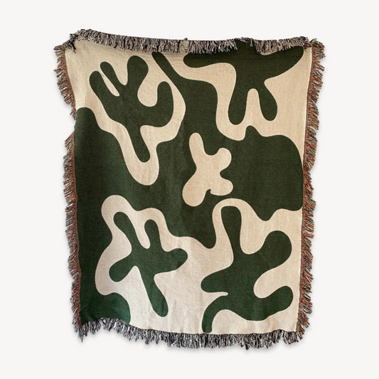 My vacation is casual and fun, sofa blanket