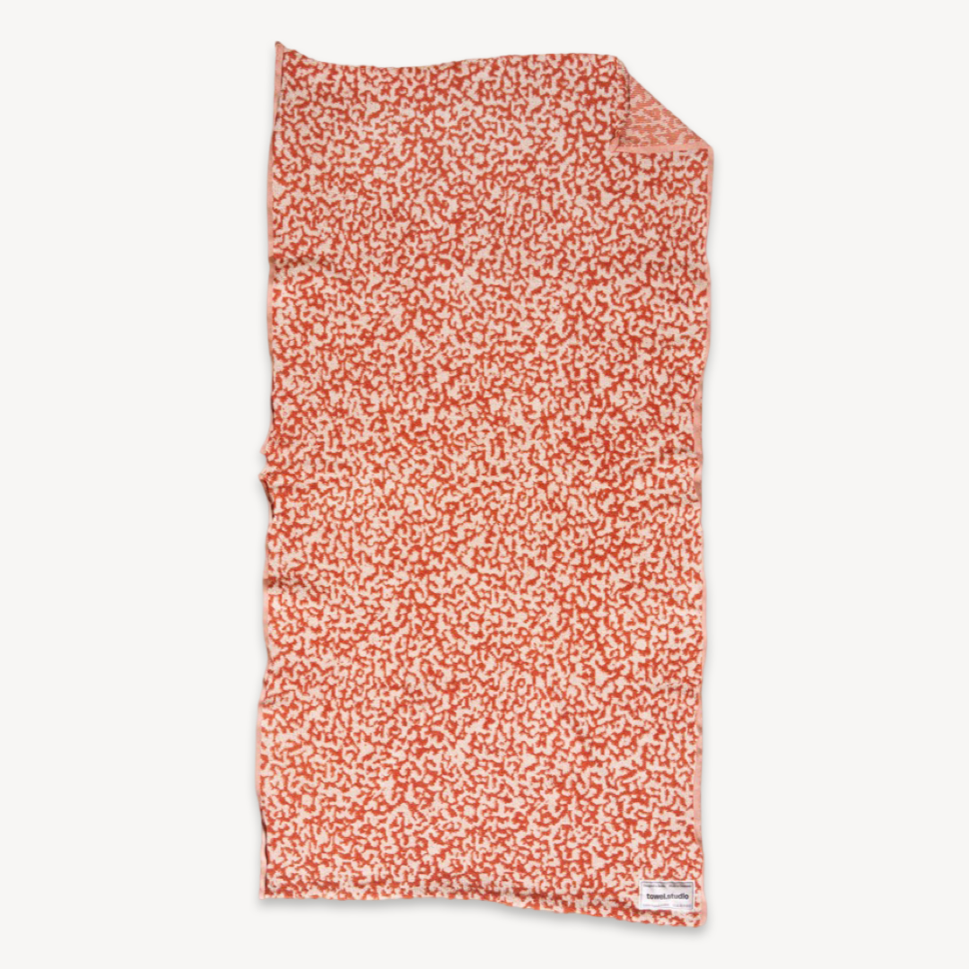 Camouflage Noise Organic Cotton Bath Towel