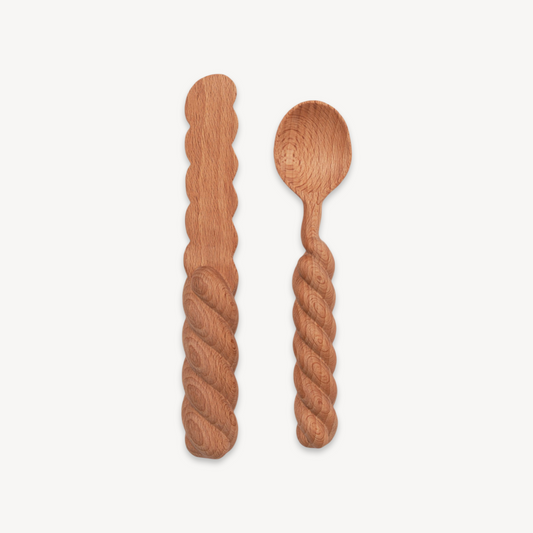 Sweet or savory rotating spatula set