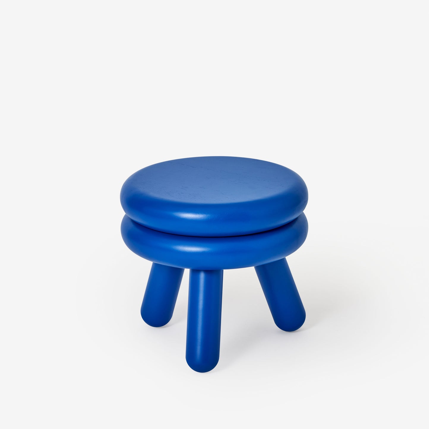 Pluma Stool Solid Wood Chair and Stool-Short