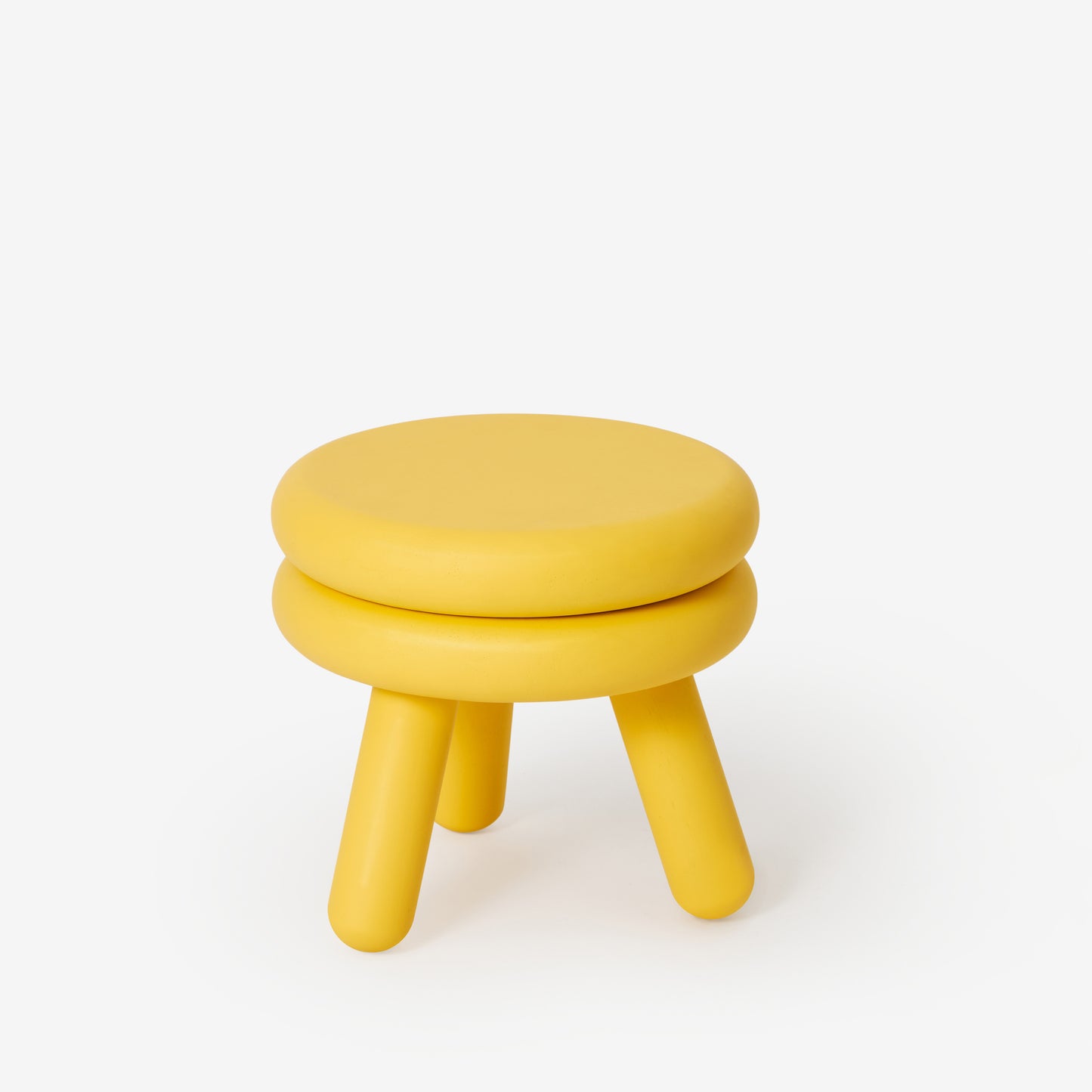 Pluma Stool Solid Wood Chair and Stool-Short