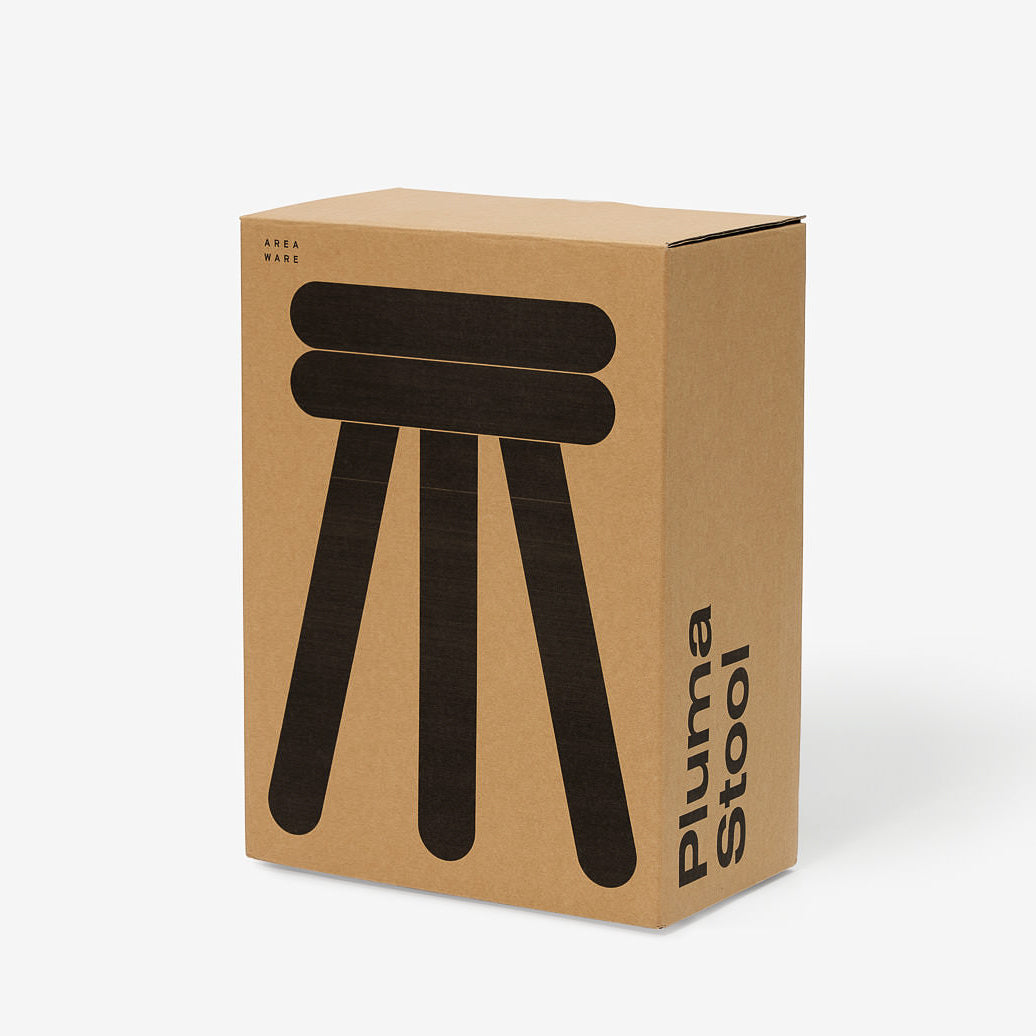 Pluma Stool solid wood chair and stool-high