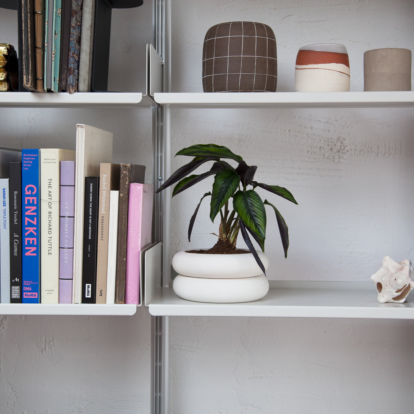 Stacked Stoneware Pots – Short